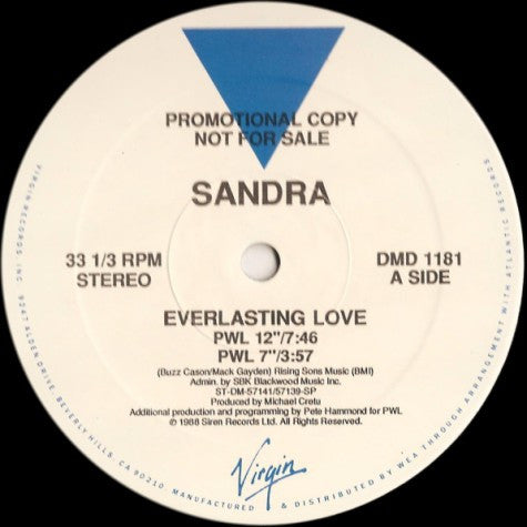 Everlasting Love Sandra