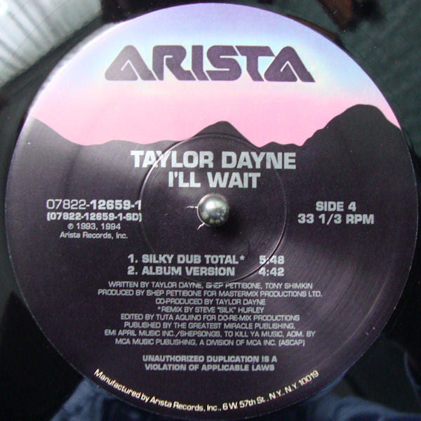 J'attendrai Taylor Dayne