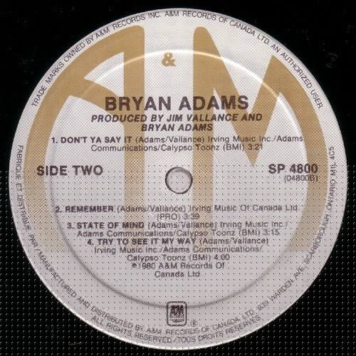 Bryan Adams Bryan Adams
