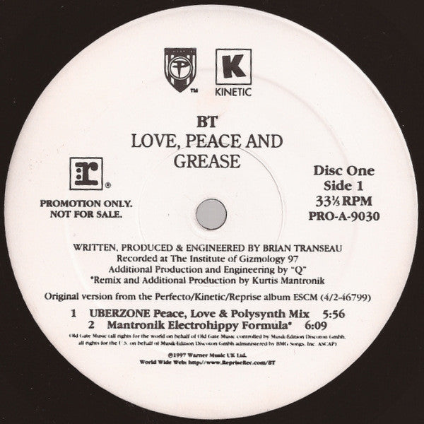 Love, Peace And Grease | Rectangle Triangle  