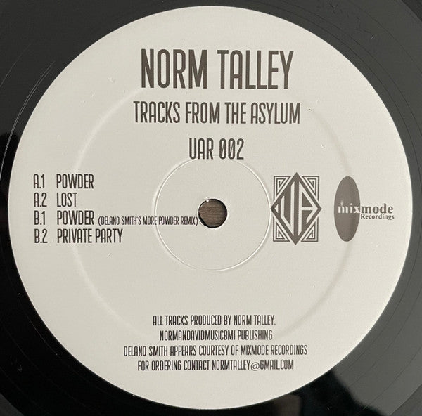 Tracks From The Asylum Norm Talley