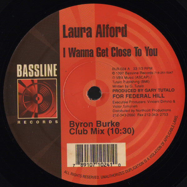 I Wanna Get Close To You Laura Alford