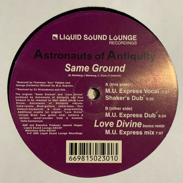 Same Ground | Rectangle Triangle