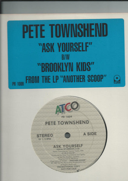 Demandez-vous / Brooklyn Kids Pete Townshend