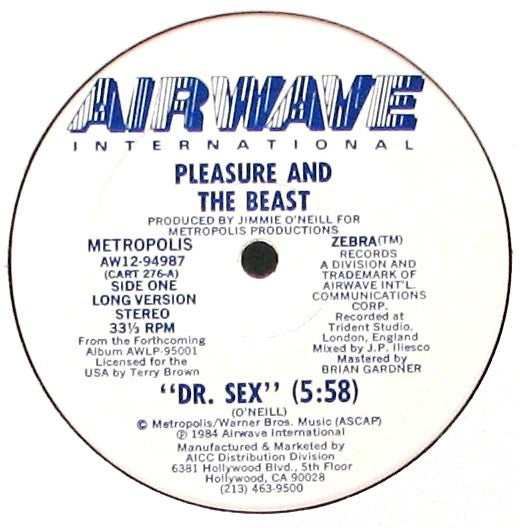 Dr. Sex Pleasure And The Beast
