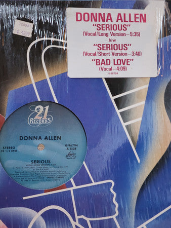 Sérieux 3 Donna Allen