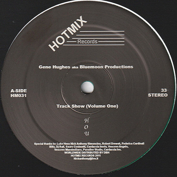 Track Show (Volume One) Gene Hughes,Bluemoon Productions