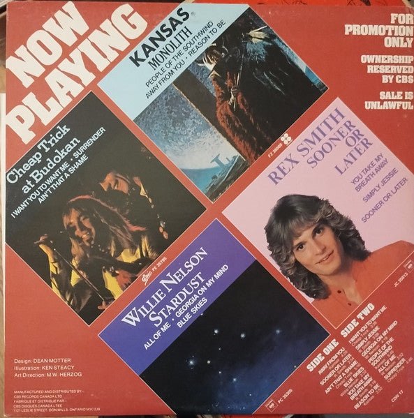 25e anniversaire de CBS Records Canada • Échantillon de disques de la campagne télévisée d'automne Divers