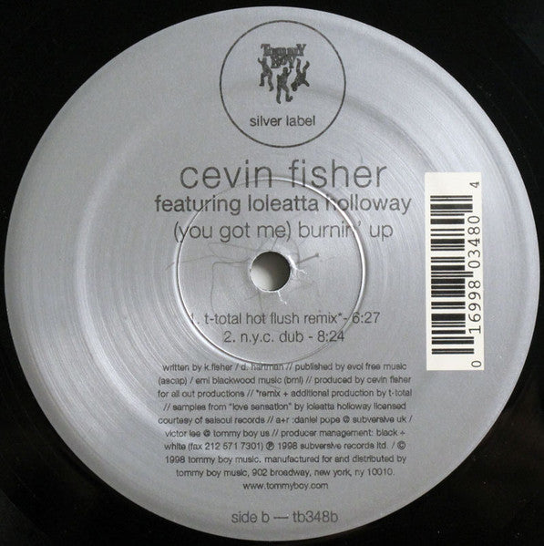 (You Got Me) Burnin' Up Cevin Fisher,Loleatta Holloway