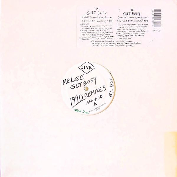 Get Busy (1990 Remixes) Mr. Lee