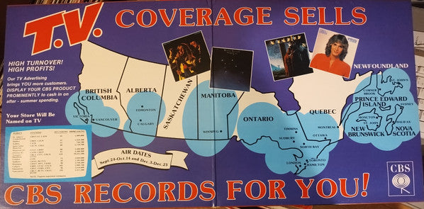 25e anniversaire de CBS Records Canada • Échantillon de disques de la campagne télévisée d'automne Divers