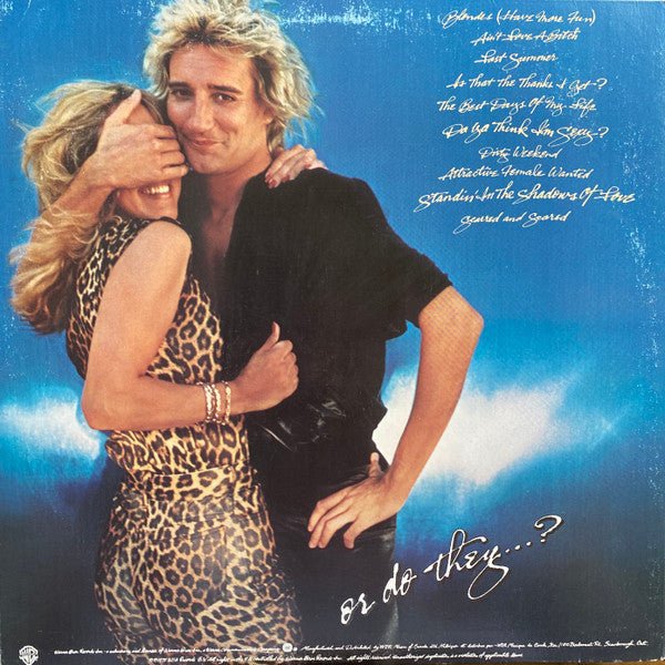 Blondes Have More Fun Rod Stewart