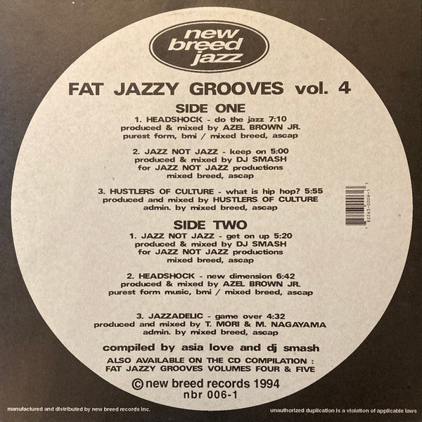 Fat Jazzy Grooves 4 | Rectangle Triangle