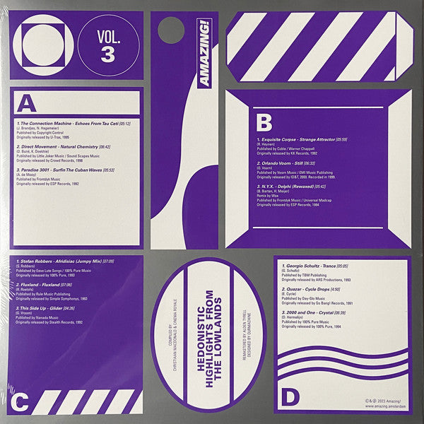 Music For The Radical Xenomaniac Vol. 3 (Hedonistic Highlights From The Lowlands 1990-1999) | Rectangle Triangle