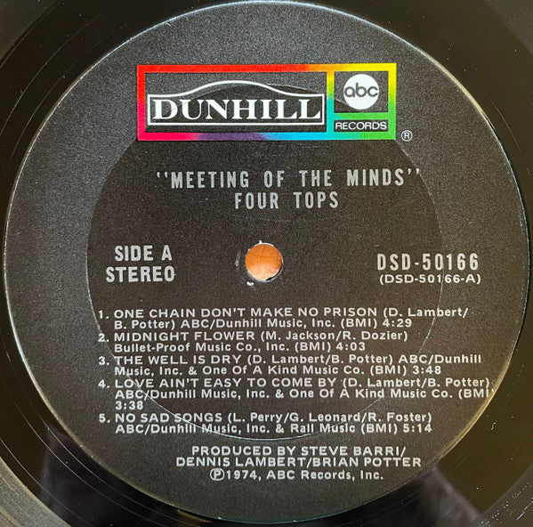 Meeting Of The Minds Four Tops