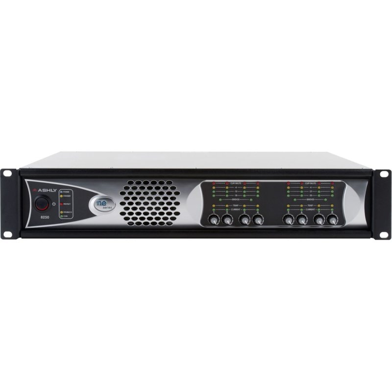 Ashly NE8250.70 8-Channel Network Amplifier (8 x 250W @ 70V)