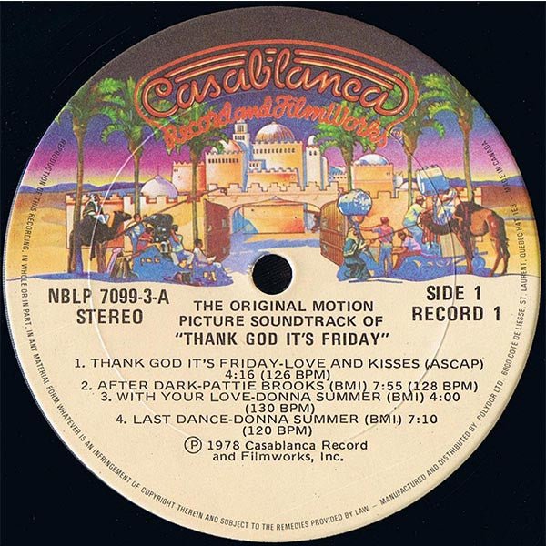 Thank God It's Friday (The Original Motion Picture Soundtrack) | Rectangle Triangle