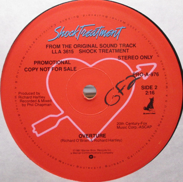 Shock Treatment / Overture Shock Treatment Cast