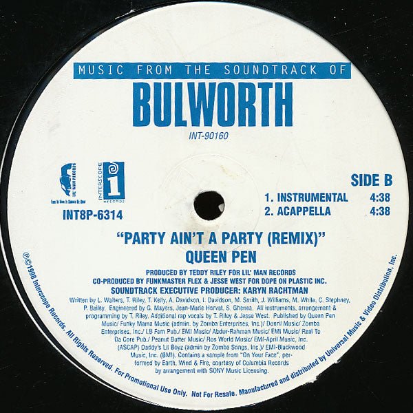 Party Ain't A Party (Remix) Queen Pen