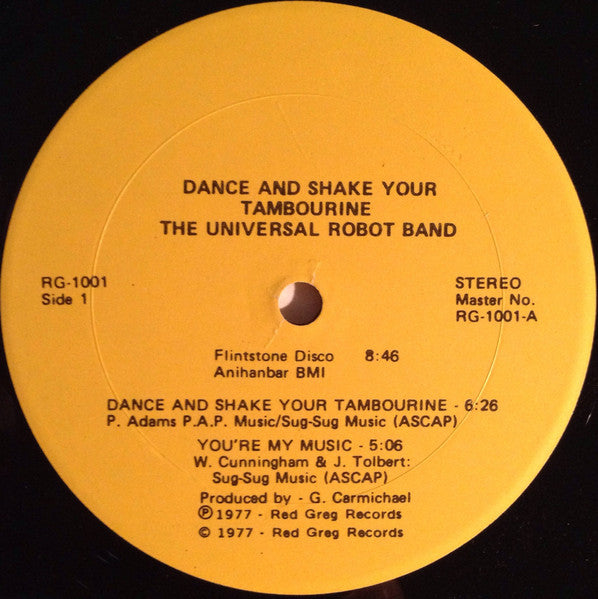 Dance And Shake Your Tambourine The Universal Robot Band
