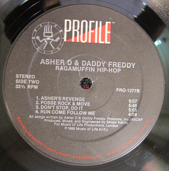 Ragamuffin Hip-Hop Asher D et Papa Freddy