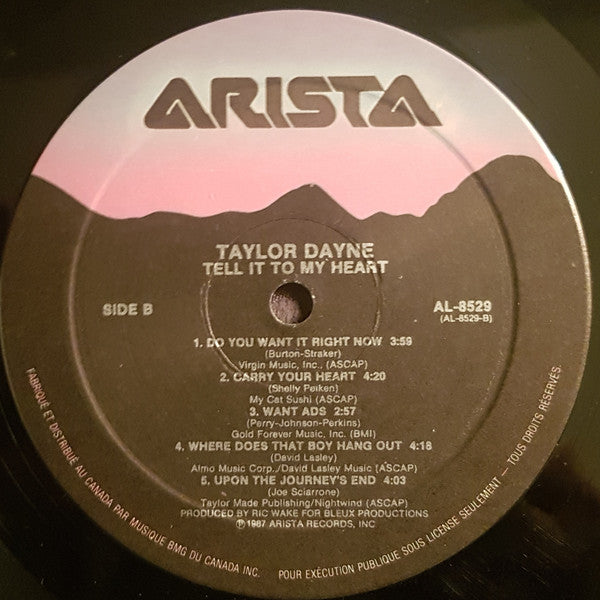 Dis-le à mon cœur 2 Taylor Dayne