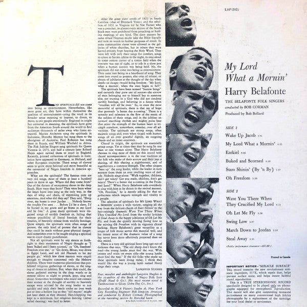 My Lord What A Mornin' | Rectangle Triangle
