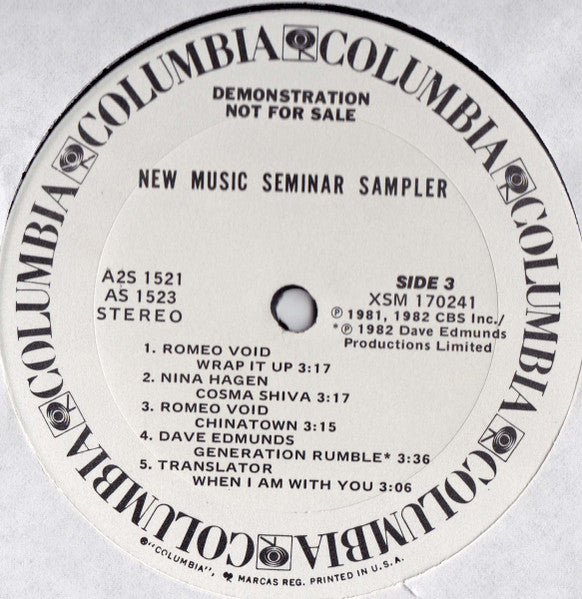 New Music Seminar Sampler | Rectangle Triangle  