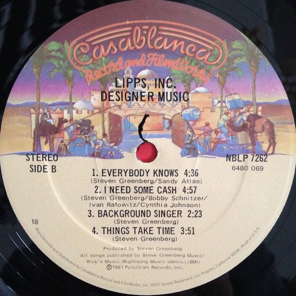 Musique de créateur Lipps, Inc.