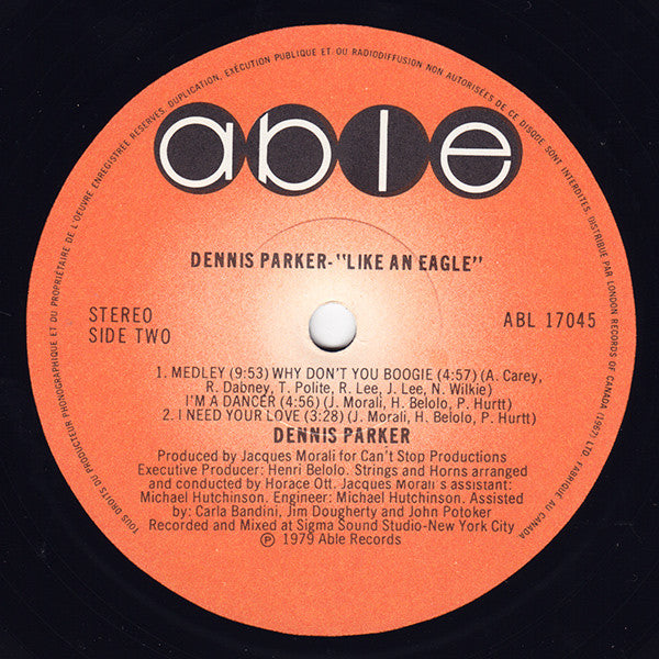 Like An Eagle Dennis Parker