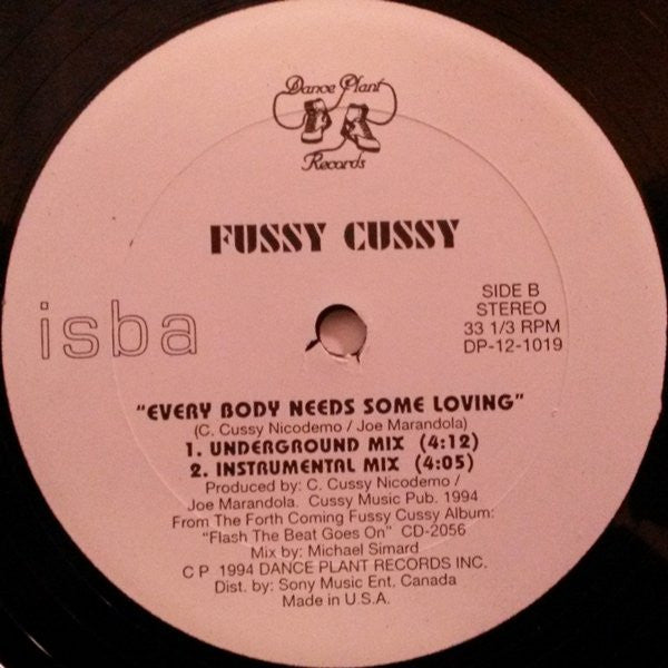 Every Body Needs Some Loving Fussy Cussy