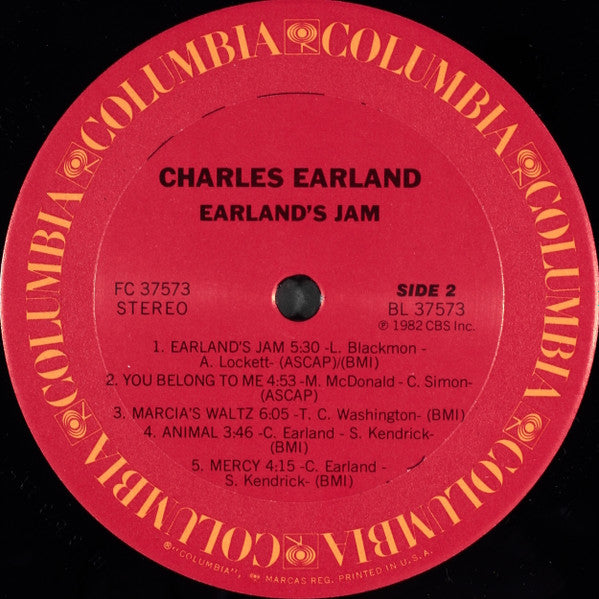 Confiture d'Earland Charles Earland