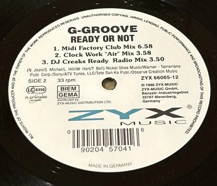 Ready Or Not 2 G-Groove