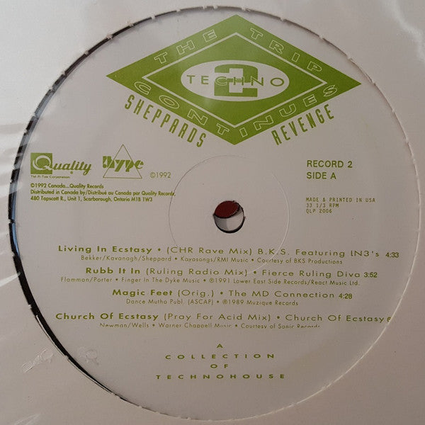 Techno 2 - Sheppards Revenge - The Trip Continues | Rectangle Triangle