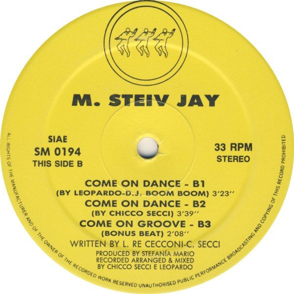Allez danser / Allez danser Mr. Black (2),M. Steiv Jay
