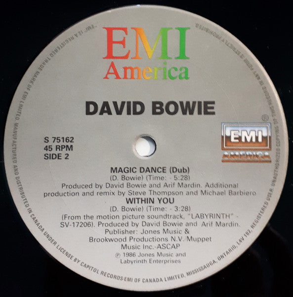 Magic Dance (A Dance Mix) David Bowie