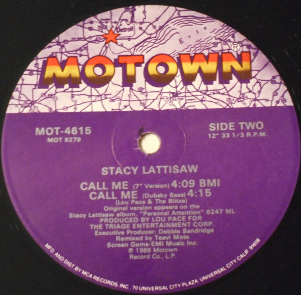 Call Me 2 Stacy Lattisaw