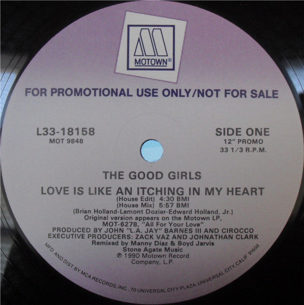 Love Is Like An Itching In My Heart 2 The Good Girls