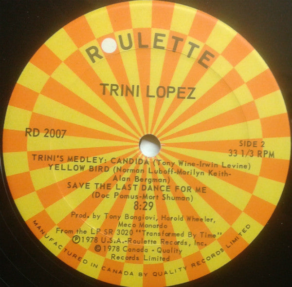 Helplessly Trini Lopez