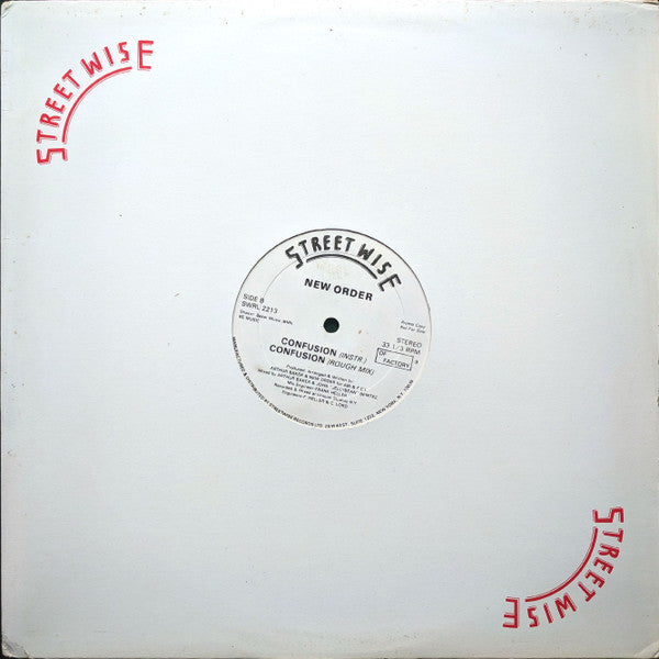 Confusion New Order