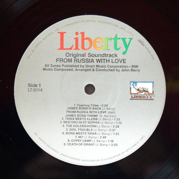 From Russia With Love (Original Motion Picture Soundtrack) | Rectangle Triangle  
