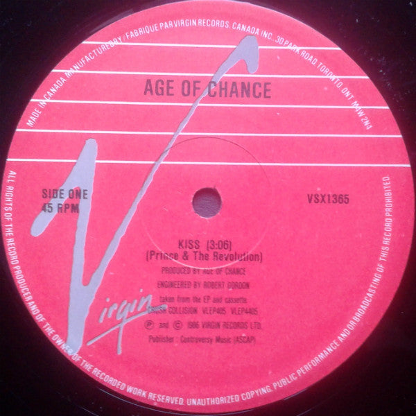 Kiss Age Of Chance