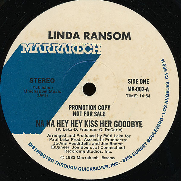 Na Na Hey Hey Kiss Her Goodbye Linda Ransom
