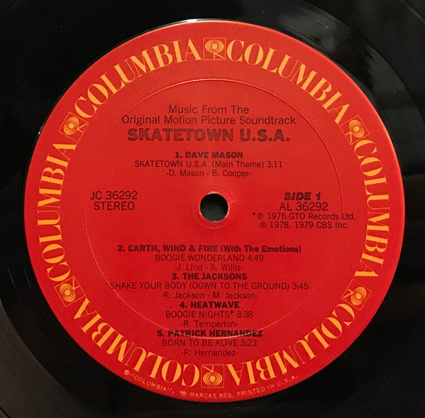 Skatetown USA (Music From The Motion Picture Soundtrack) | Rectangle Triangle  