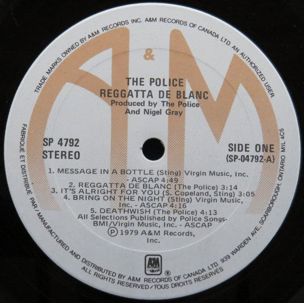 Reggatta De Blanc | Rectangle Triangle