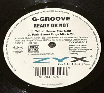 Ready Or Not 2 G-Groove