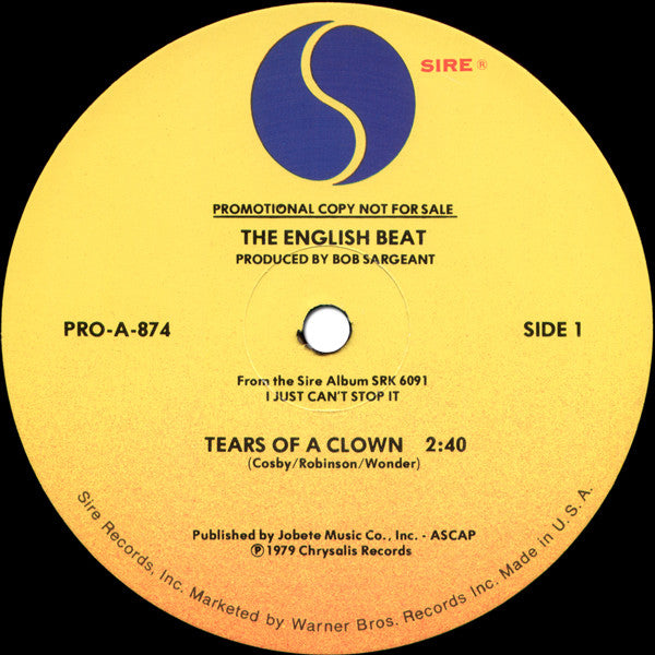 Tears Of A Clown / Hands Off...She's Mine / Twist & Crawl The Beat (2)