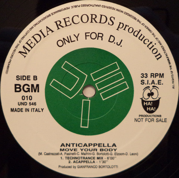 Move Your Body Anticappella