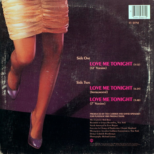Love Me Tonight | Rectangle Triangle  