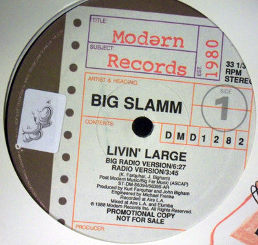 Livin' Large Big Slamm